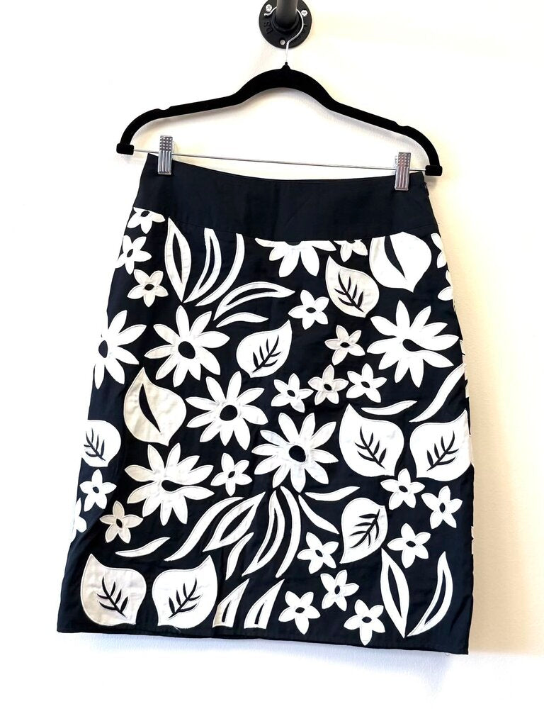 Embroidered Flowers Midi
