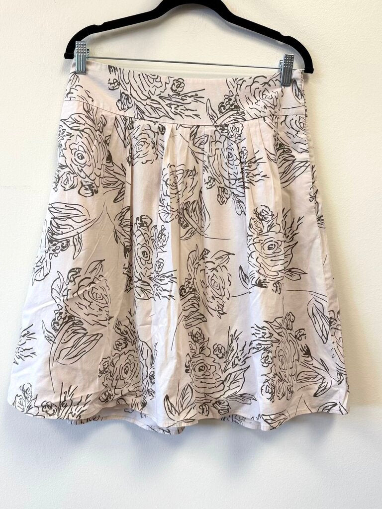 Foral Pleated Midi