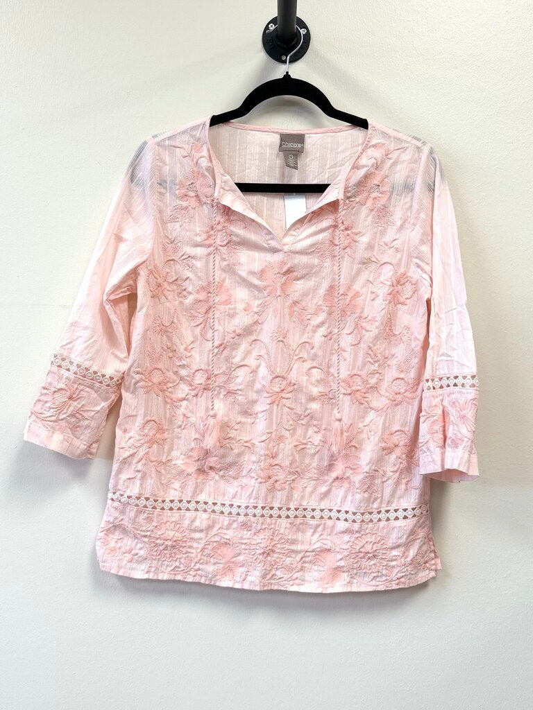 Embroidered w/ tassels