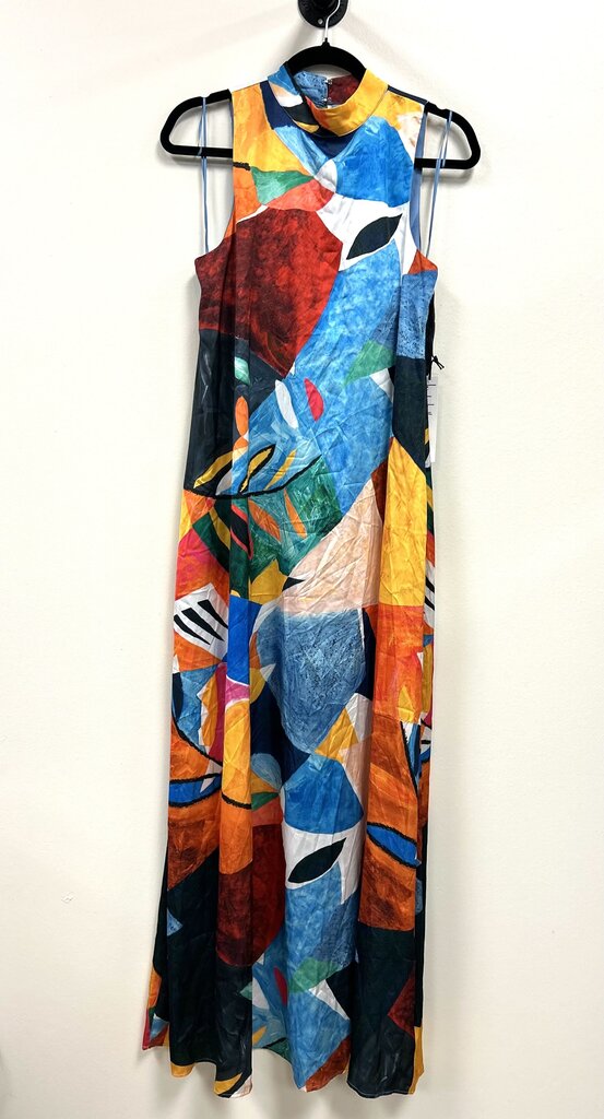NWT Abstract Maxi Sleeveless