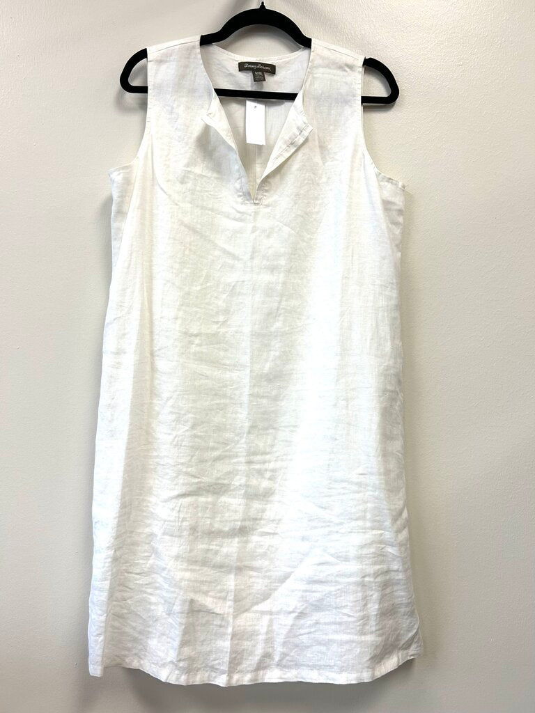 Linen Sleeveless V-neck