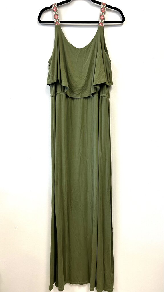 Sleeveless w/ ruffle on top