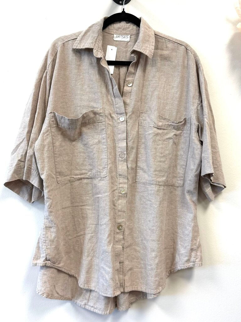 Linen Button Down Oversized