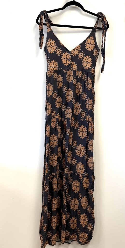 Sleeveless w/ Tie Straps Floral