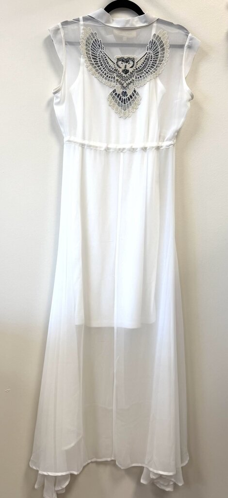 Sleeveless beaded Bird on Back