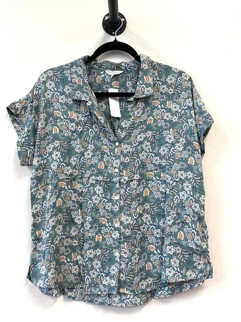 Floral Buttondown
