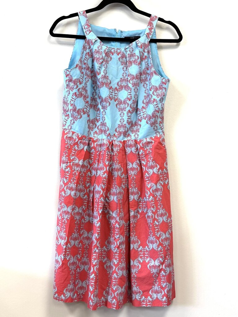 Sleeveless Pleated Floral