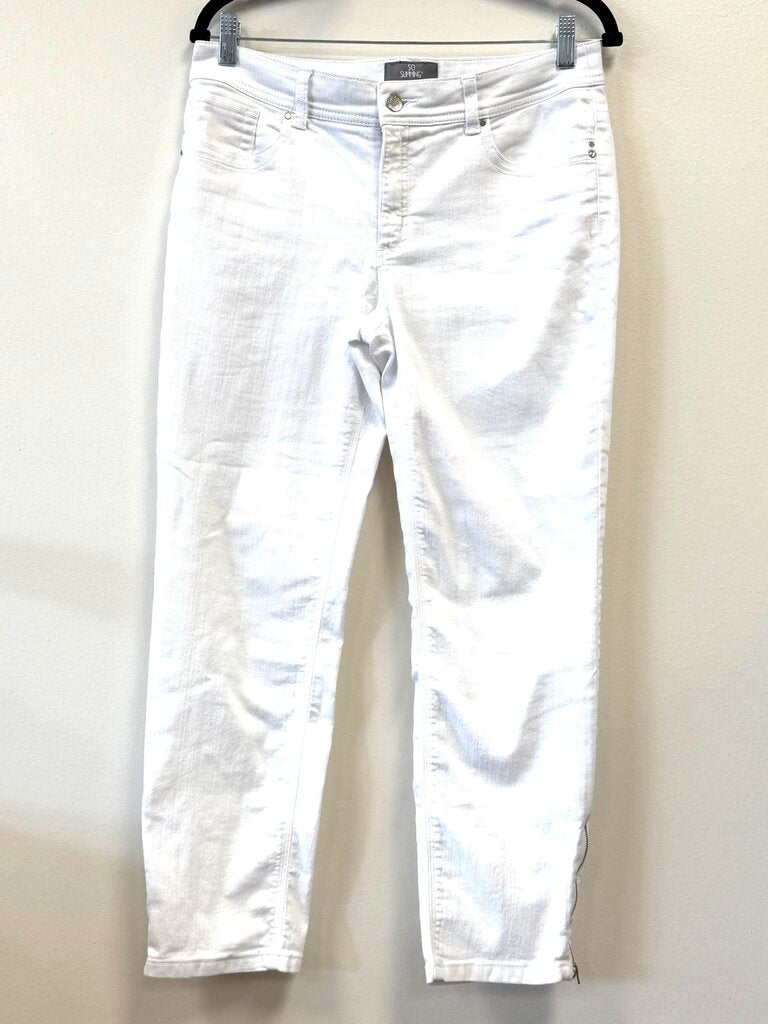 Denim Zip Ankles