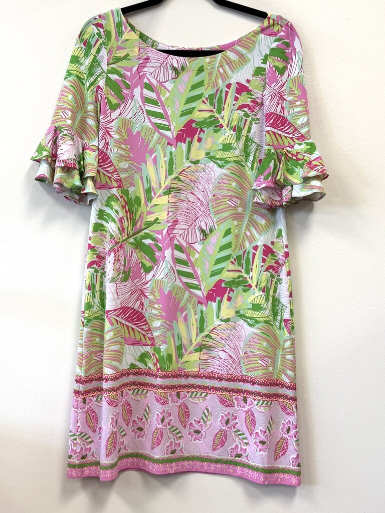 Floral SS Ruffles