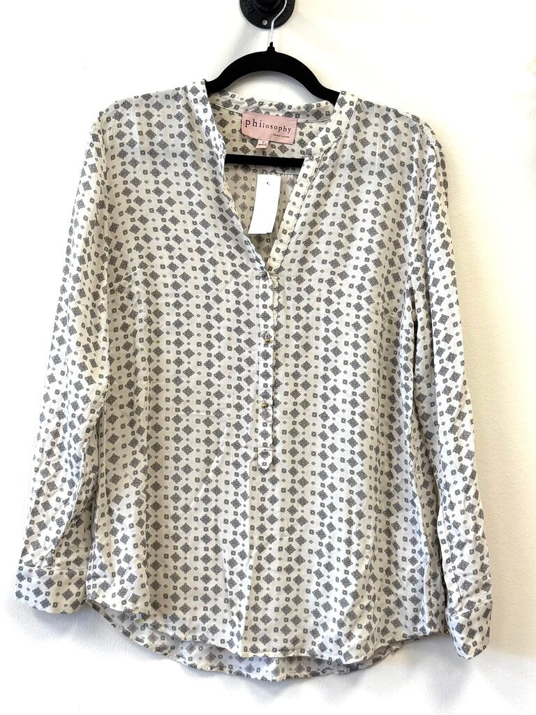 Floral 1/2 button